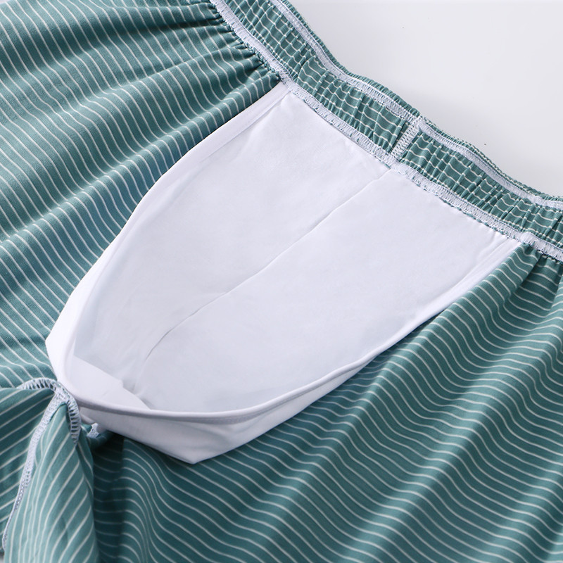 Μόδα Εσώρουχα Καρό Μπόξερ Σορτς Είδη σπιτιού Βαμβακερά σώβρακα Ποιοτικά ριγέ χαλαρά άνετα παντελόνια με βέλη