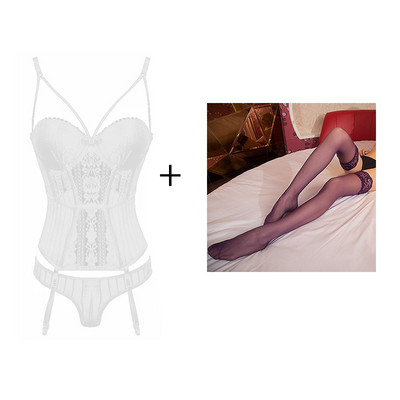 CINOON Μαύρη μόδα Γυναικεία Σέξι Σετ Σουτιέν Κέντημα Bralette Σετ εσώρουχα Γυναικεία κιλότα Σύντομο Σετ Γυναικεία εσώρουχα