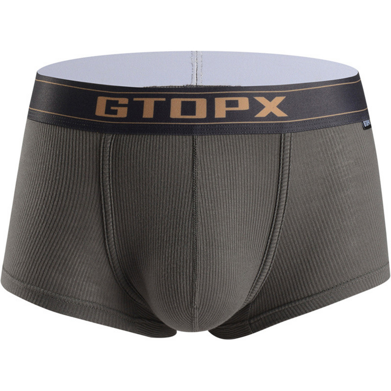 Trunchi de baie pentru bărbați Lenjerie de corp Slip boxer U-Pouch Modal Pantaloni scurți moale Chiloți Boxer elastici 2022 Boxer pentru bărbați
