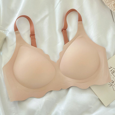 Ženski grudnjak Novi tanki grudnjaci kontrastnih boja Bešavni sportski Push Up grudnjak bez žica Push up grudnjak u obliku slova U Prekrasna leđa protiv opuštanja