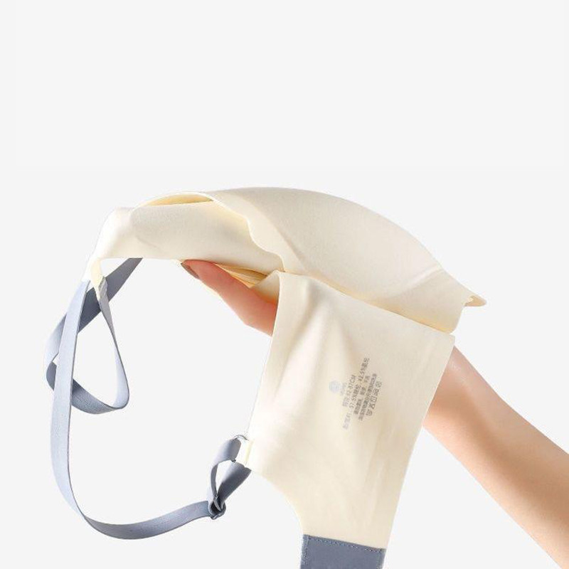 Ženski grudnjak Novi tanki grudnjaci kontrastnih boja Bešavni sportski Push Up grudnjak bez žica Push up grudnjak u obliku slova U Prekrasna leđa protiv opuštanja