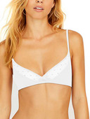 Sutien pentru femei Sutien Lenjerie sexy Bralette Mesh Patchwork Sutiene pentru femei Sutien Închidere la spate Cupă triunghi Lenjerie subțire pentru femei