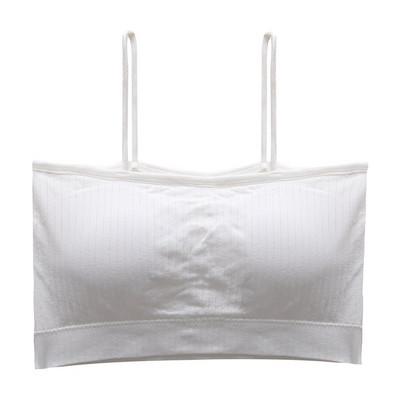 Sutien din bumbac pentru femei Sutien cu top pentru femei Lenjerie intimă cu bretele pentru femei