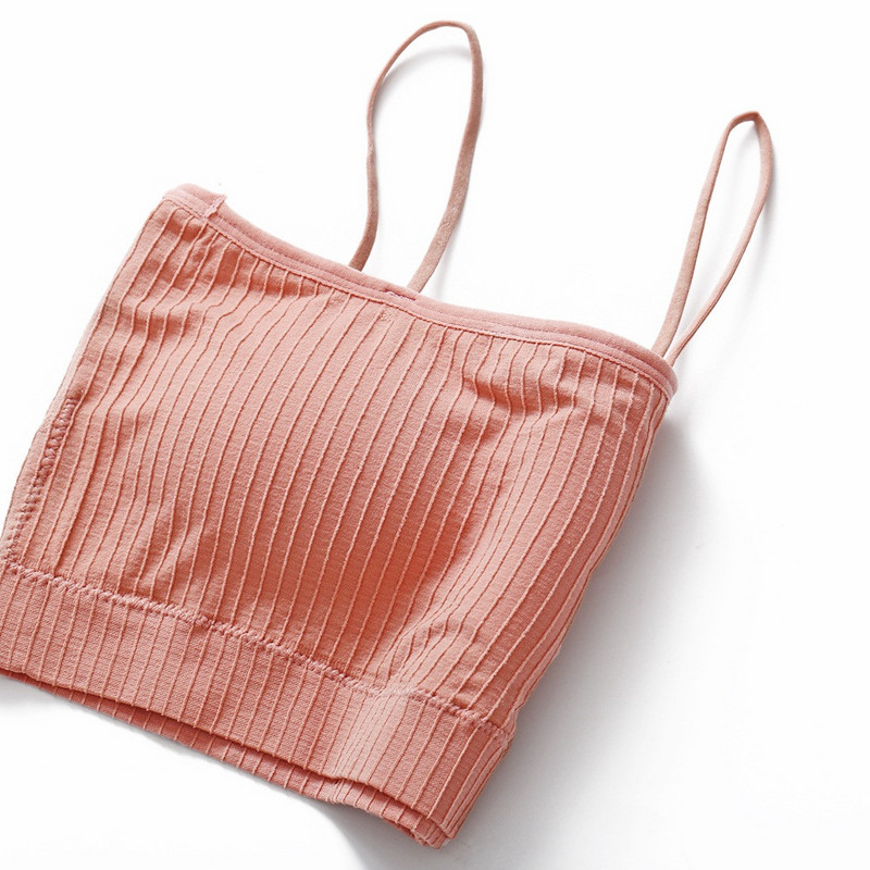 Sutien din bumbac pentru femei Sutien cu top pentru femei Lenjerie intimă cu bretele pentru femei