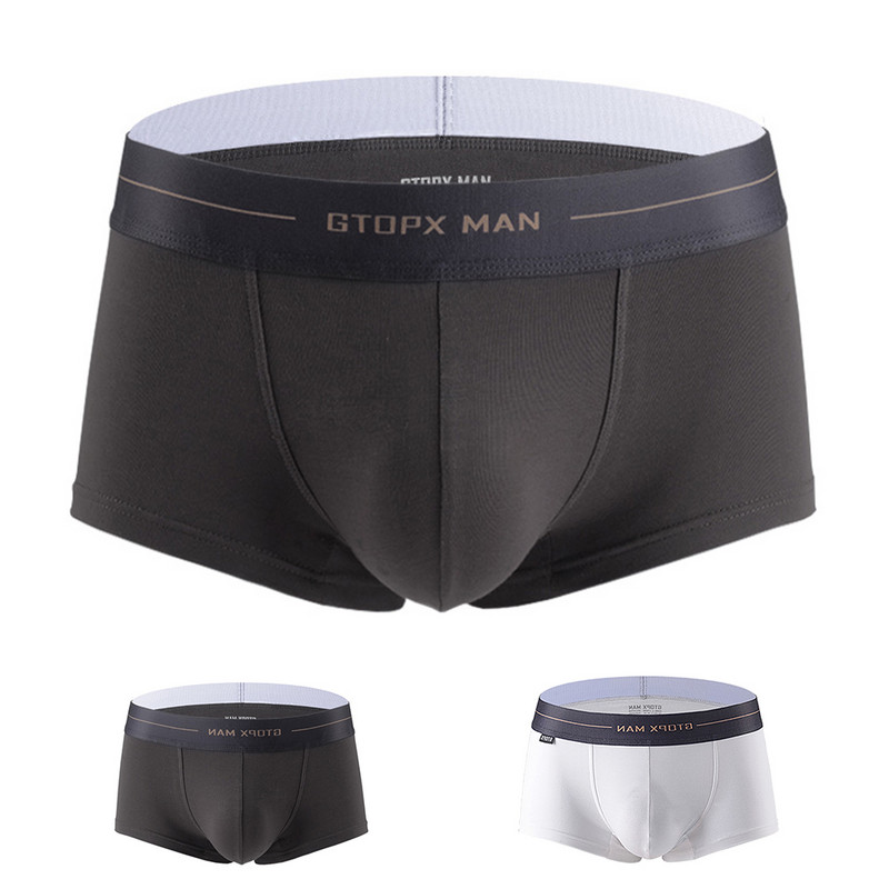 Pantaloni scurți pentru bărbați Husă convexă Lenjerie intima Husă din bumbac Slip sport 2022 Pantaloni scurți pentru bărbați Pantaloni de somn Trunchi Chiloți Chiloți