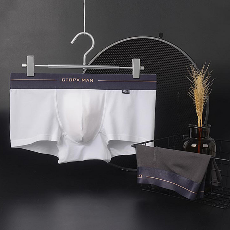 Pantaloni scurți pentru bărbați Husă convexă Lenjerie intima Husă din bumbac Slip sport 2022 Pantaloni scurți pentru bărbați Pantaloni de somn Trunchi Chiloți Chiloți