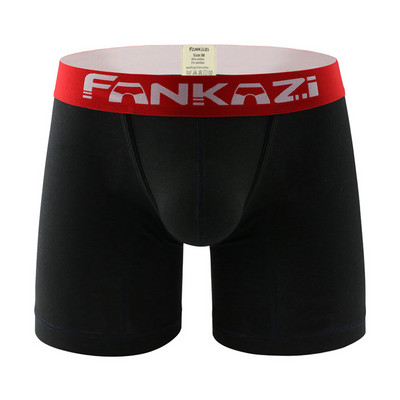 Muške duge bokserice Donje rublje Muške gaćice s dugim nogavicama Seksi torbica za penis niskog struka Muške prozračne pamučne gaće za spavanje za kućni boravak