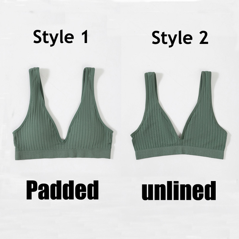 Qisin sieviešu bezšuvju sporta apgriešanas tops Sexy krūštura sieviešu topi ar caurulīti Deep V Sexy sieviešu apakšveļa Bralette bez piedurknēm Camis Bandeau