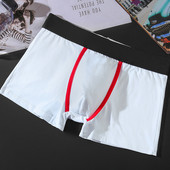 Lenjerie pentru bărbați Lenjerie sexy pentru băieți Slip boxer Bumbac Husă respirabilă Chiloți Lenjerie Pantaloni scurți Slip Chiloți Calzoncillo