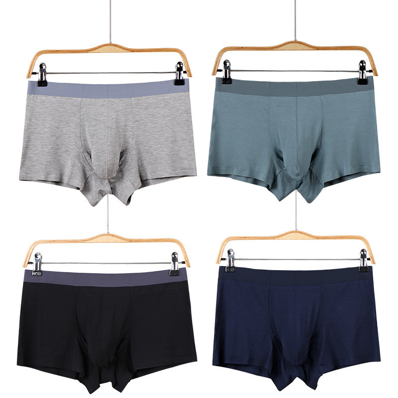 Μόδα Εσώρουχα Ανδρικά Μπόξερ Σορτς Ελέφαντα Pure Soft Breathable Health Λεπτά μοντάλ εσώρουχα Σέξι εσώρουχα εσώρουχα