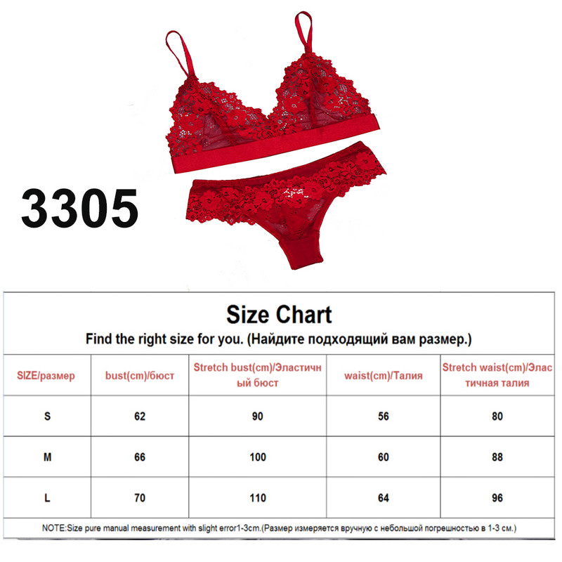 Seturi de sutien din dantelă pentru femei Lenjerie intima transparentă Vestă fără spate Chiloți sexy Lenjerie Bralette Sutiene ultrasubțiri