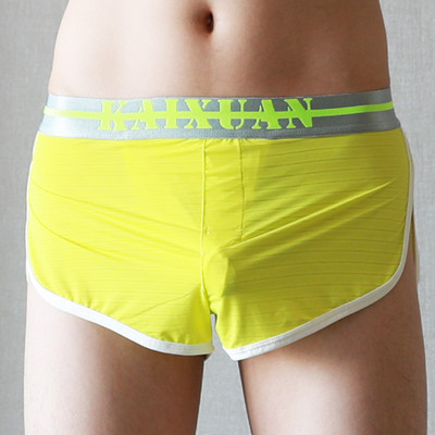 Σέξι εσώρουχα μπόξερ μπικίνι Ανδρικά σώβρακα Ice Silk Αναπνεύσιμα Άνετα Ανδρικά μπαούλα παντελόνια βέλους