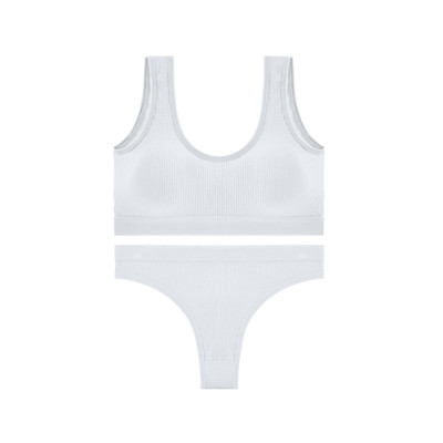 ACELANDY-Set de lenjerie intima pentru femei Bralette Lenjerie pentru femeie Tank moale Crop fără cusături Sutien fără sârmă și Bralette fără spate Lenjerie