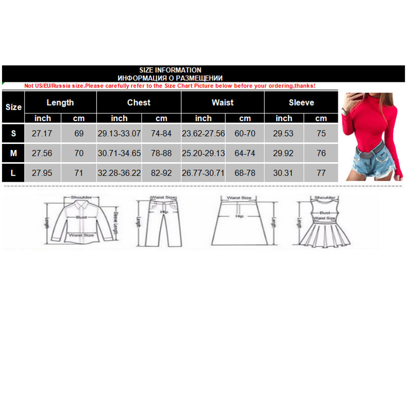 2019. Ženski bodi s dolčevitom i ovratnikom Proljeće Jesen Bodi s dugim rukavima Seksi elastične klupske hlače za zabavu