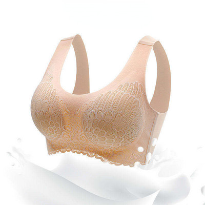 Naiste õmblusteta rinnahoidjad push up M-3XL suur juhtmevaba pitsmoodne Bralette suvetopspesu