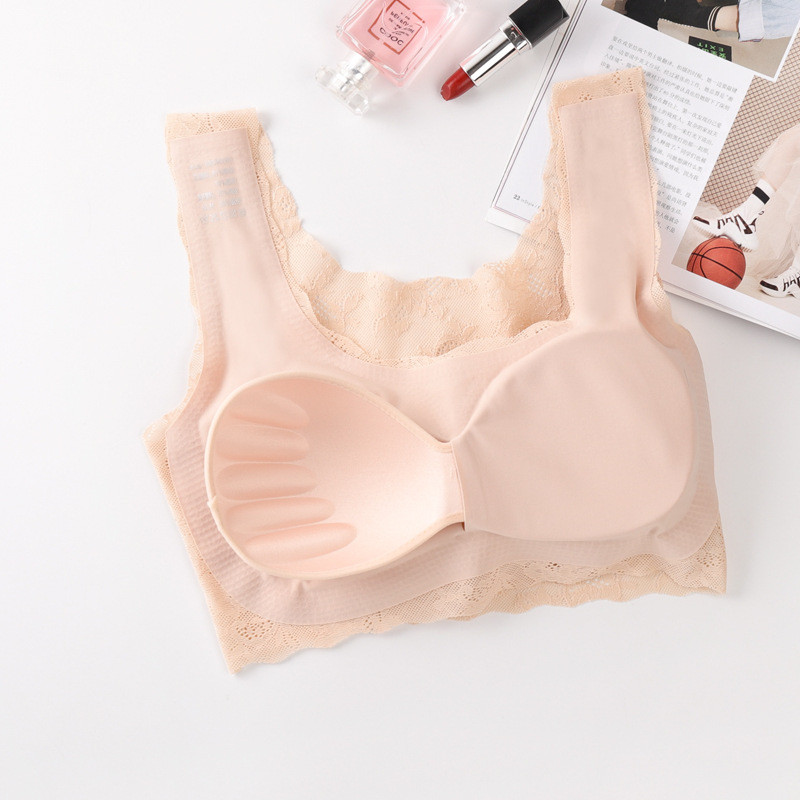 Rinnahoidjad Naistele Aluspesu Õmblusteta rinnahoidja Seksikas pesu Pits Comfort Push Up Rinnahoidjad Naiste Bralette kogub padjandiga vestiga rinnahoidja rinnahoidja rinnahoidja