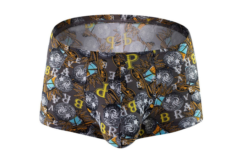 BRAVE PERSON Ανδρικά σέξι εσώρουχα Χαμηλόμεση μπόξερ Σύντομο μοδάτο σορτς Εσώρουχα Εσώρουχα Ανδρικά σώβρακα Calzoncillo Hombre B1196