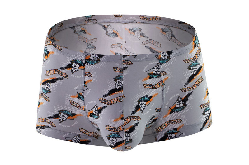 BRAVE PERSON Ανδρικά σέξι εσώρουχα Χαμηλόμεση μπόξερ Σύντομο μοδάτο σορτς Εσώρουχα Εσώρουχα Ανδρικά σώβρακα Calzoncillo Hombre B1196