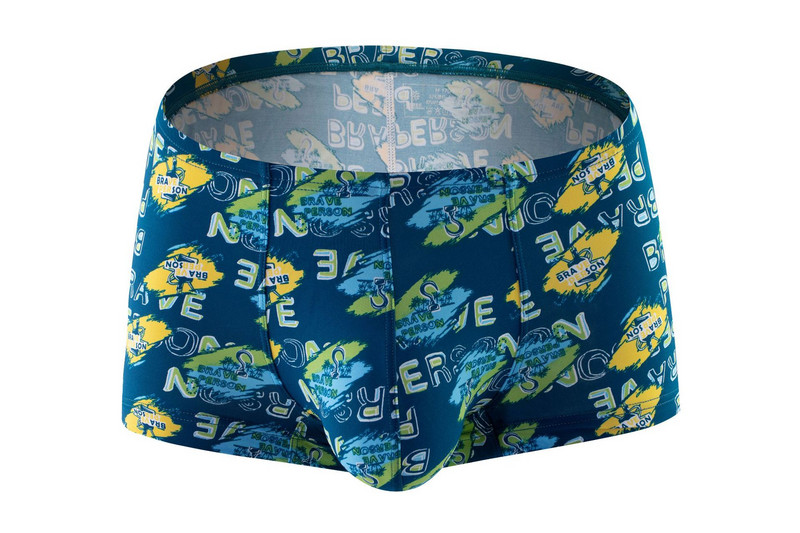 BRAVE PERSON Ανδρικά σέξι εσώρουχα Χαμηλόμεση μπόξερ Σύντομο μοδάτο σορτς Εσώρουχα Εσώρουχα Ανδρικά σώβρακα Calzoncillo Hombre B1196