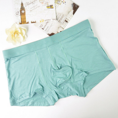 Μόδα σέξι ανδρικό μπόξερ Μαλακό ανδρικό σώβρακο που αναπνέει ελαστικά ανδρικά εσώρουχα μπόξερ σορτς φουσκωτή θήκη