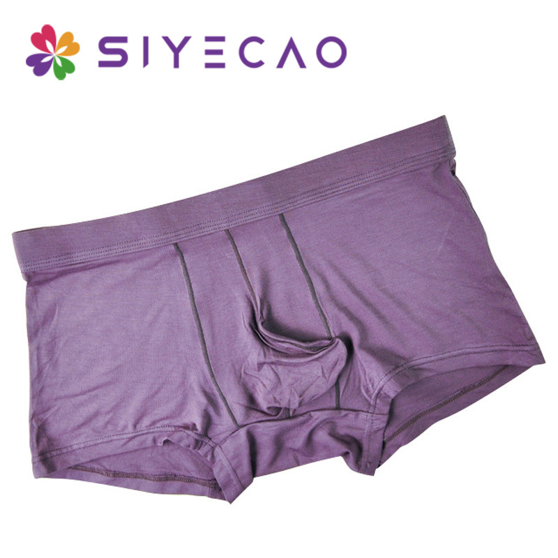 Μόδα σέξι ανδρικό μπόξερ Μαλακό ανδρικό σώβρακο που αναπνέει ελαστικά ανδρικά εσώρουχα μπόξερ σορτς φουσκωτή θήκη
