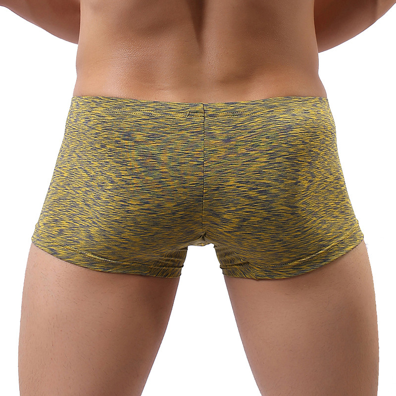 Boxeri pentru bărbați Lenjerie de corp Boxer pentru bărbați Sexy U convex Chiloți pentru bărbați de marcă de înaltă calitate, respirabil, moale, pentru 