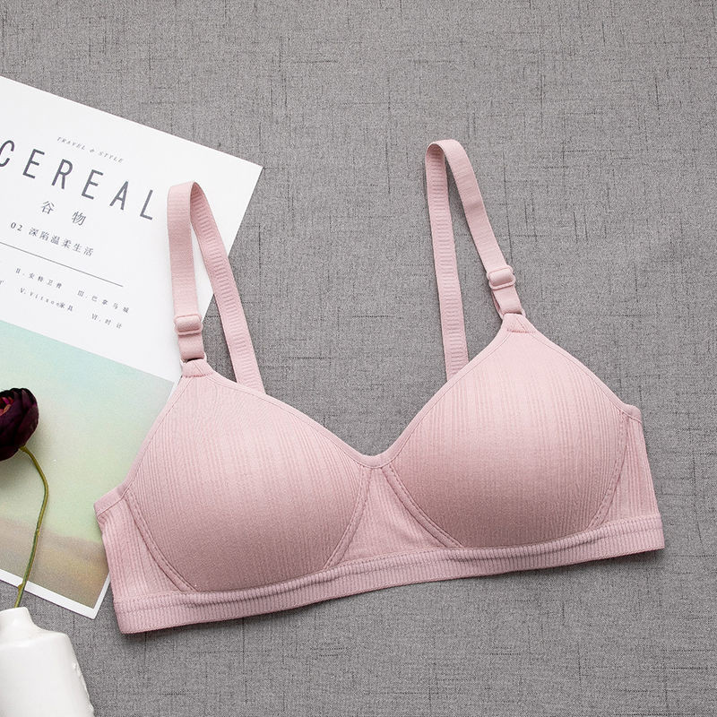 Vară Subțire Model Cupă Lenjerie Intima Femei Sutiene Sexy Bumbac Adolescent Piept Mic Sutien Femeie Moda Simplitate Lenjerie