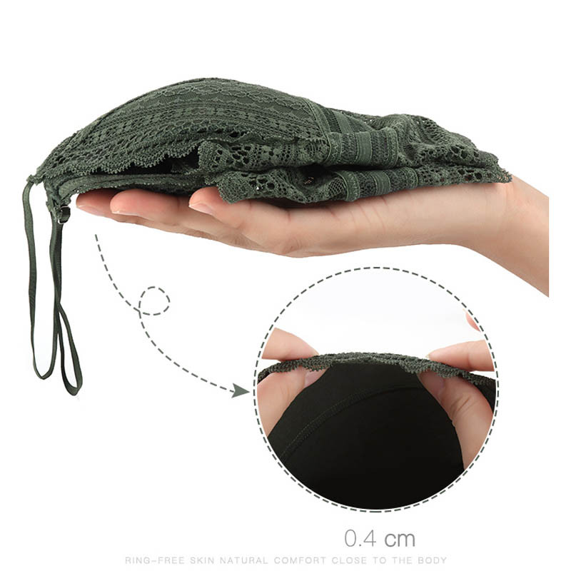 CINOON Set de lenjerie intimă sexy din dantelă franceză Set sutien de înaltă calitate Sutien Push Up Sutien de modă și seturi de chiloți Lenjerie sexy pentru femei