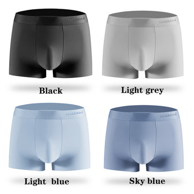 Lenjerie bărbați Boxer Chiloți Lenjerie bărbați Boxer Shorts Boxer Shorts Chiloți lungi Natural Brand High Quality 3/4Buc