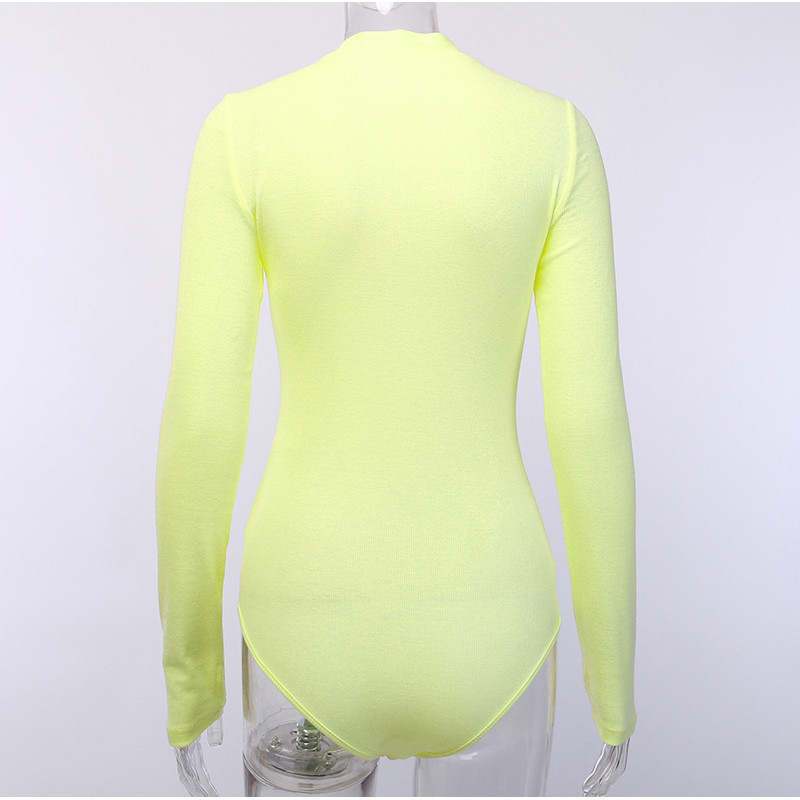 Ολόσωμη φόρμα με βαθύ V λαιμόκοψη 2019 Γυναικεία πλεκτά μπλουζάκια μονόχρωμα μονόχρωμα casual σέξι γυναικεία φόρμα ροζ γκρι