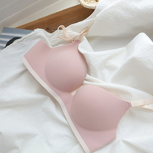 Σέξι σουτιέν No Wire One Piece Γυναικείο σουτιέν χωρίς ραφές μικρό στήθος Push Up Εσώρουχα Traceless Soft Ventilation Γυναικεία εσώρουχα