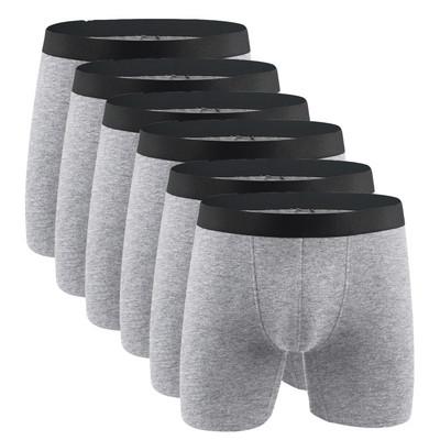 Pamučne muške gaćice donje rublje bokserice duge nogavice udobne muške gaće muške hombre bokserice Marca europska veličina plus S-XXL