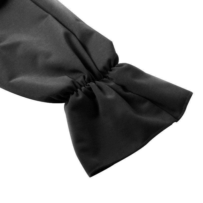 Body tricotat cu decolteu în U, negru, negru, cu mânecă lungă, cu dantelă, salopete pentru femei, 2020, ocazional, dintr-o singură piesă