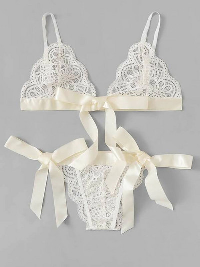 Moodne seksikas naiste kolmepunktiline suur kaar, lõhestatud aluspesu Euroopa ja Ameerika erootilise aluspesu hulgimüük