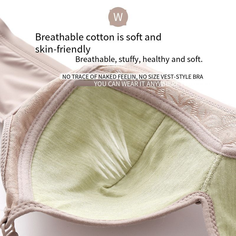  γυναικεία σουτιέν Μεγάλο συν μέγεθος Λεπτό αναπνεύσιμο εσώρουχο Στήθος Show Small Gathering Σέξι γυναικείο σουτιέν Εσώρουχα ρούχα