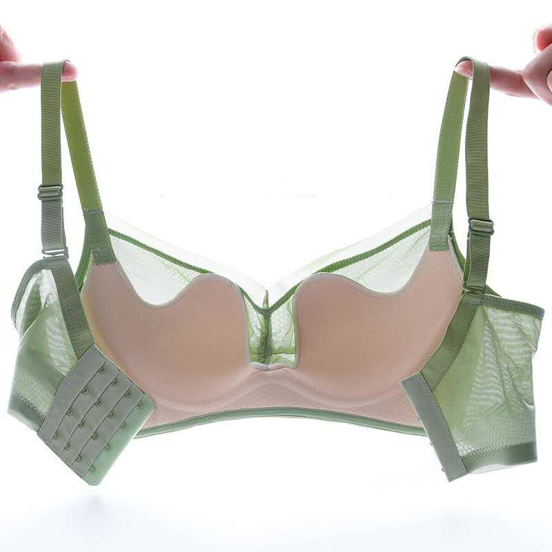 Γυναικείο σουτιέν με σέξι, εξαιρετικά λεπτά λαγουδάκι με αυτιά, χωρίς εσώρουχο, μεγάλο μπούστο δείχνει μικρό σουτιέν με δαντέλα για να μαζέψεις άνετα εσώρουχα