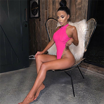 Ženski bodi uz tijelo, uski, fitness, klupska odjeća bez rukava, kombinezoni s otvorenim ramenima, halterima, jednobojni ljetni vrhovi