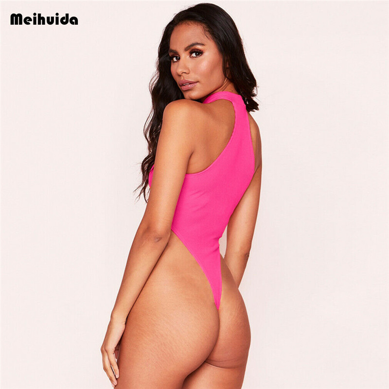 Ženski bodi uz tijelo, uski, fitness, klupska odjeća bez rukava, kombinezoni s otvorenim ramenima, halterima, jednobojni ljetni vrhovi