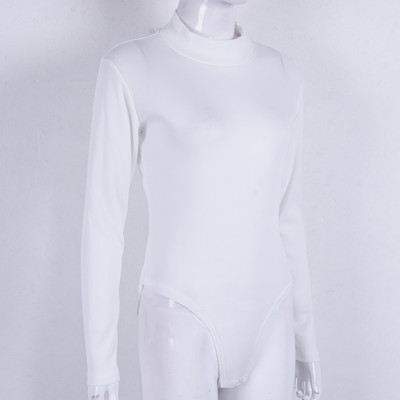 Jesen Zima Ženski bodi s dolčevitom Ležerni, jednobojni bodi s kratkim rukavima Klasični ženski gornji dijelovi dugih rukava Basic