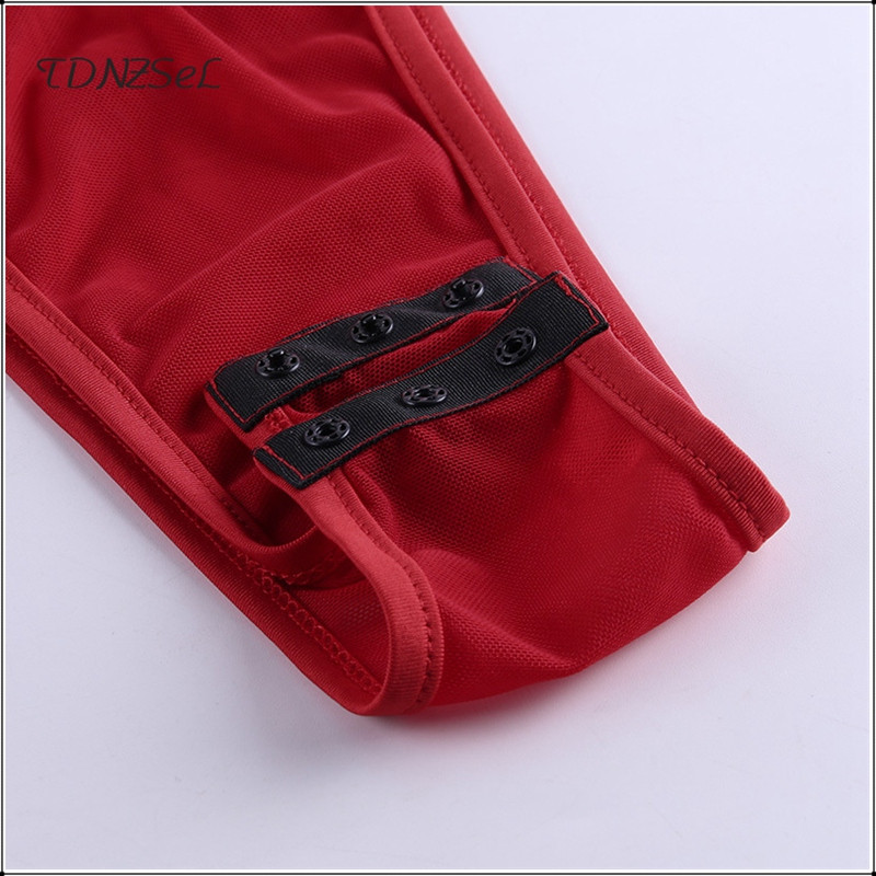 Naiste pikkade varrukatega läbipaistev võrkkostüüm Seksikas tänavarõivas, läbipaistev Playsuit Club Romper 2020 eksootilised peokostüümid