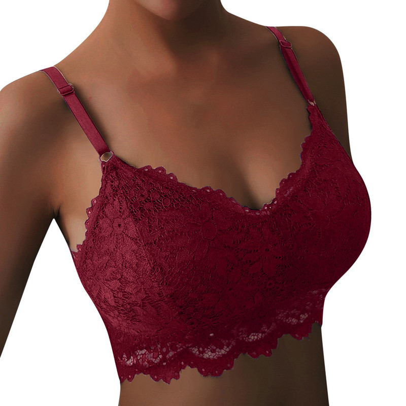 Naiste One Size Vest Crop Wireless Rinnahoidja Pesu Seksikas V-kaelusega aluspesu Camisole Crop Top Sexy No Trace Aluspesu Rinnahoidjad Pehmed