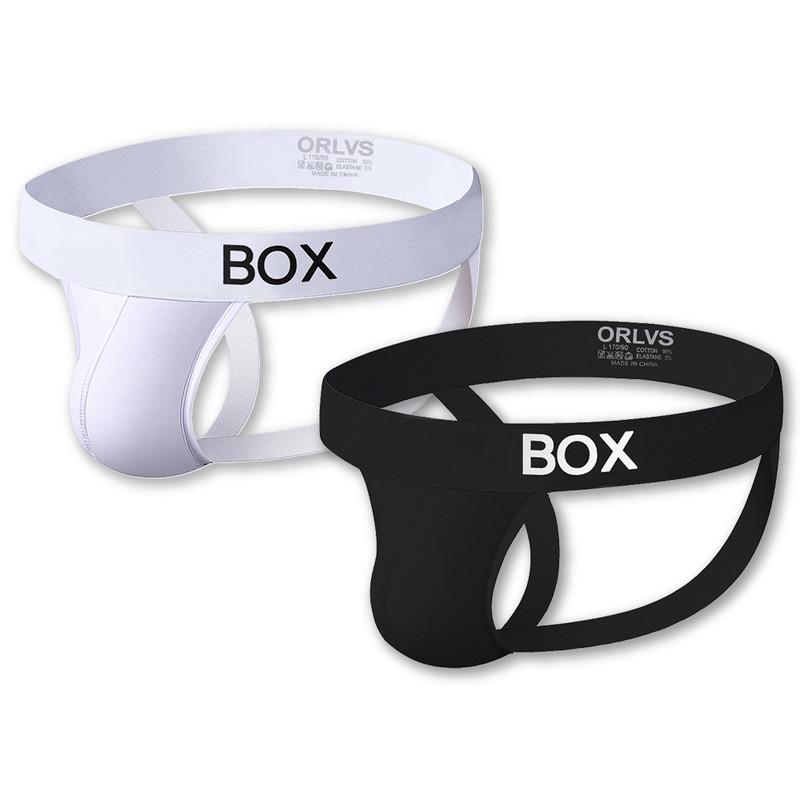 Σέξι ανδρικά σλιπ Εσώρουχα Jockstrap Θήκη Cuecas Man Βαμβακερά εσώρουχα Στριγκάκια σώβρακα Slip Homme Srting