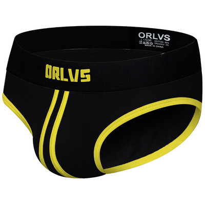 ORLVS Ανδρικά σλιπ Εσώρουχα Ανδρικά Σέξι Jockstrap πουγκί Cuecas Ανδρικό βαμβακερό εσώρουχο Στινγκ από διχτυωτό σώβρακο Slip Homme Srting