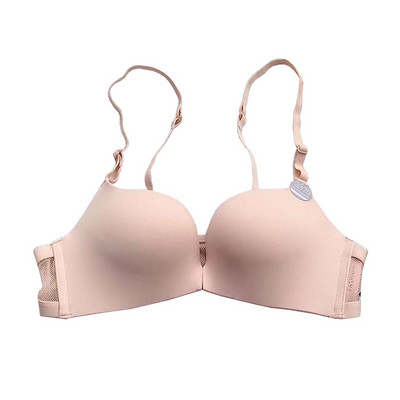 Francuski grudnjaci s prednjim zatvaranjem bez tragova Seksi ženski grudnjak s izdubljenim leđima, mekani bez žica Žensko donje rublje Modni grudnjak za djevojke
