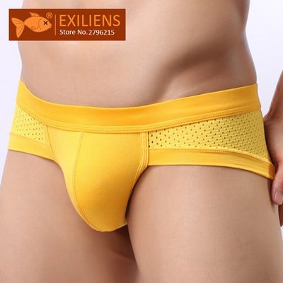 EXILIENS Секси мъжки слипове Бельо Mens Brief Modal Ropa Interior Hombre Slip  Calzoncillos Sous Vetement Размер L-3XL 111901