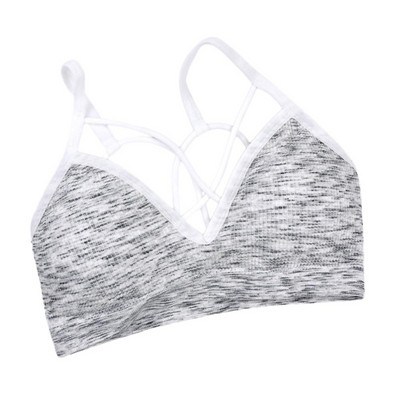 Sanderala Sutien pentru femei pentru yoga, fitness, cămașă căptușită