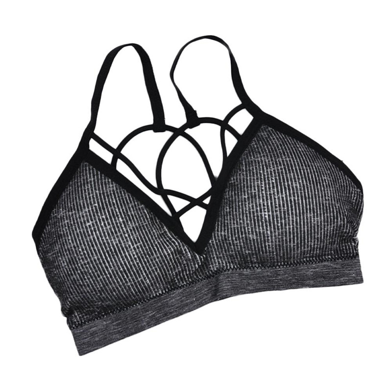 Sanderala Sutien pentru femei pentru yoga, fitness, cămașă căptușită