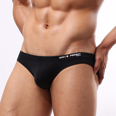 Ανδρικά σέξι εσώρουχα Brave Person Brand Εσώρουχα Ανδρικό νάιλον Σλιπ για ανδρικά εσώρουχα B1129