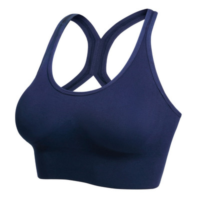 Γυναικεία Push Up Αθλητικό Σουτιέν Crop Top Γυναικείο Σουτιέν γυμναστικής κούφιο αναπνεύσιμο εσώρουχα Σέξι σουτιέν γιόγκα για τρέξιμο