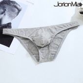 Pamučne gaćice Muške udobne gaćice Muško donje rublje Bikini Drop shipping Muške prozračne gaćice niskog struka Jednobojne 1811